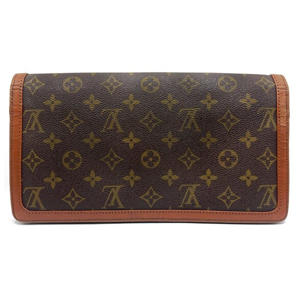 Louis Vuitton Monogram Clutch Pochette Dame GM Purse Vintage 1983 - Picture 6 of 15